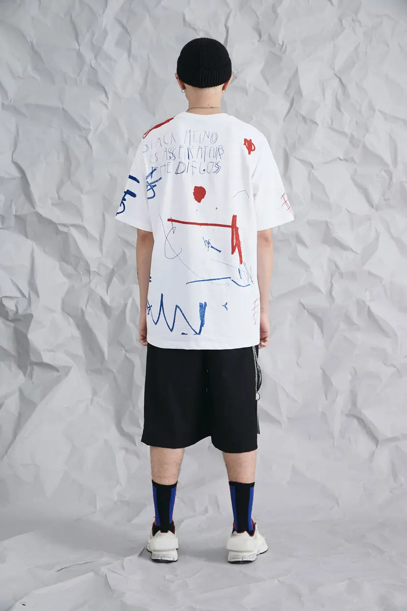 Graffiti Ink Print Tshirts 2