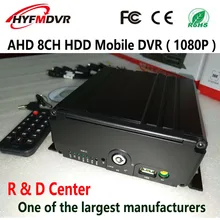 Factory wholesale 8-channel hard disk car MDVR 2 million hd pixel fire truck AHD local video monitoring host factory outlet local video hd pixel monitoring host ahd960p mobile dvr business car freight car harvester anti vibration