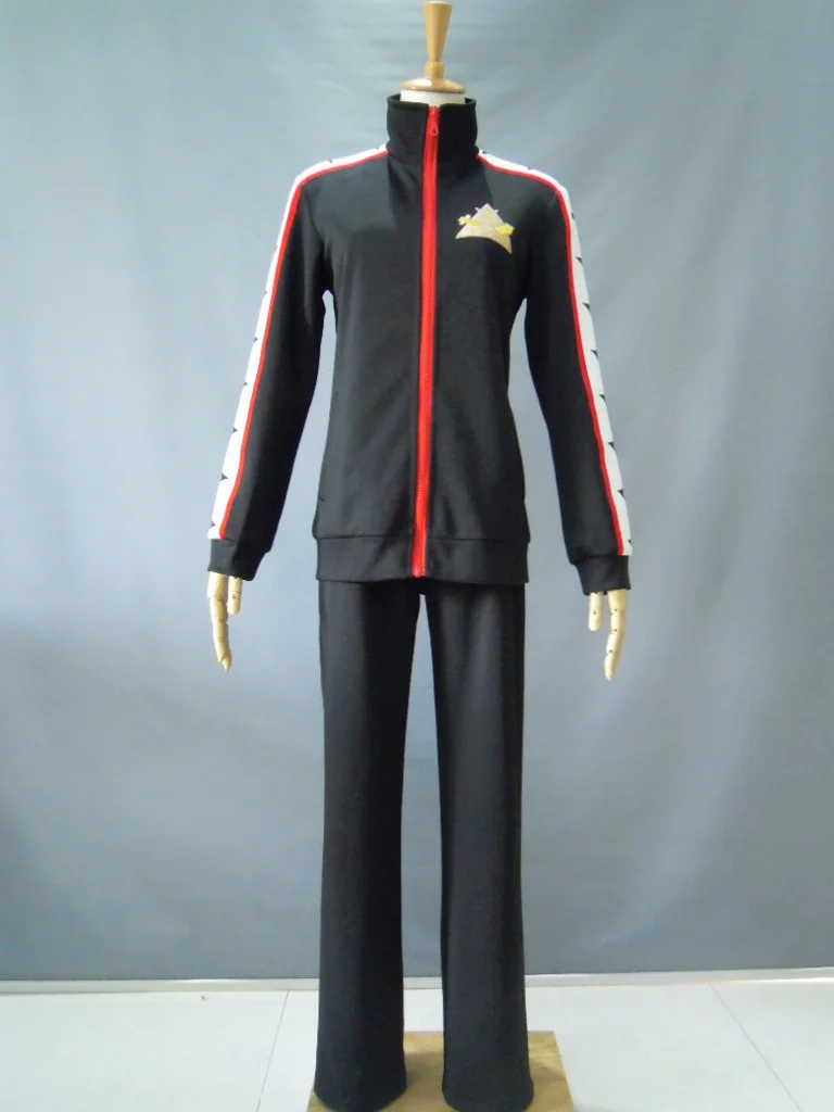 

Can be tailored Anime Free! Anime cos cartoon Unisex Rin Matsuoka School sportswear suit top+pants cosplay costumes