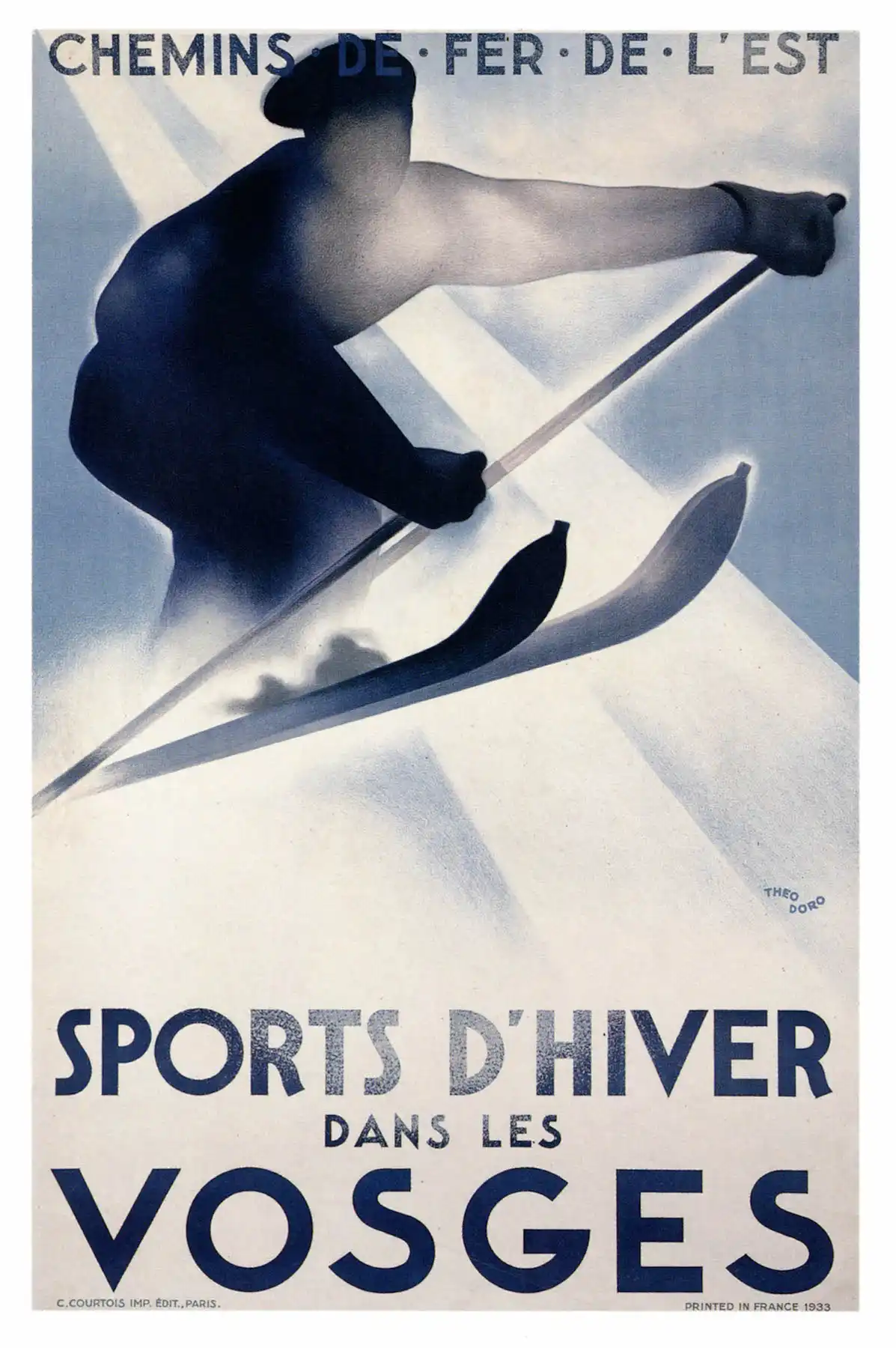 ヴィンテージ広告スキーポスターフランススキーボージュクラシックキャンバス絵画ヴィンテージ壁ポスターステッカー家の装飾のギフト Painting Calligraphy Aliexpress