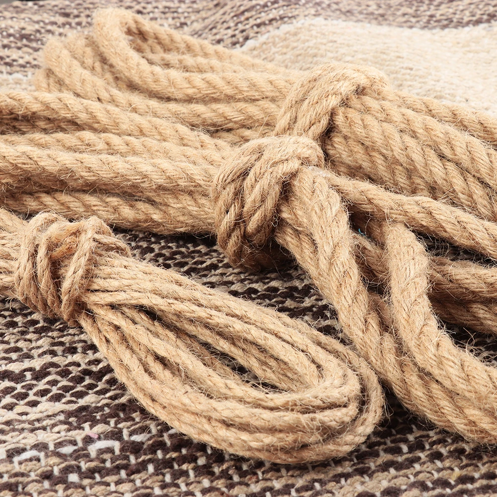 Toy Cat Pet Scratching Home Decor Nordic Thread Twine Jute Ropes Hemp Cord