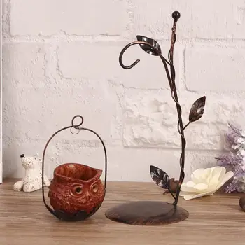 

Iron ornaments Home Furnishing romantic Bar Decor gift table style retro candle holder