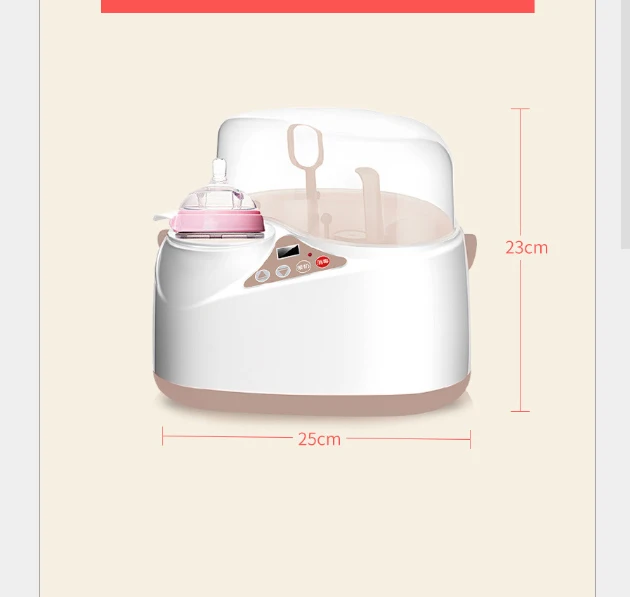 Бутылка стерилизатор дезинфекции теплое молоко 2in1 вспомогательный Еда/пособия по кулинарии яйца/сухой горения мощность/игрушка 304 нержавеющая сталь