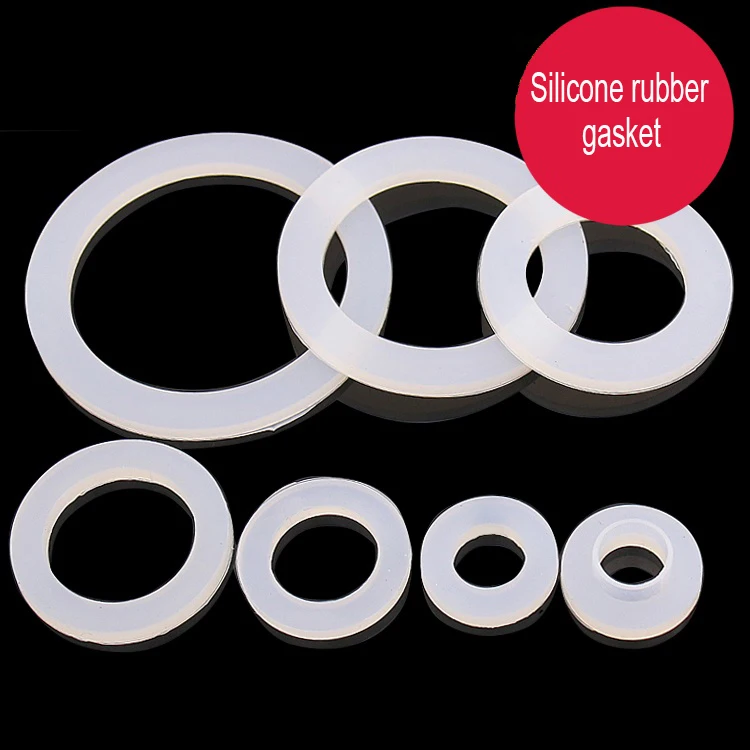 Buy 15x24x3mm flat silicone rubber gasket