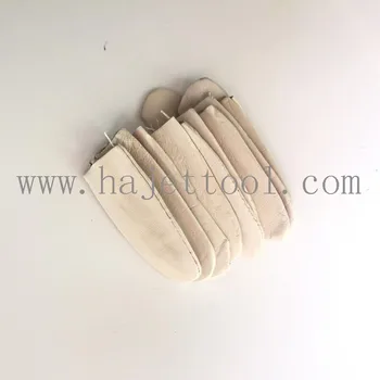 

Free Shipping Jewelry Tools Finger Protection Thick Sheepskin Finger Guards 50pcs/lot