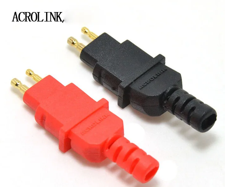 ACROLINK Gold Plated FP 650 G Updated adapter for HD580 HD600 HD650 Headphone Headset for diy HiFi Headphone Plug 100pcs
