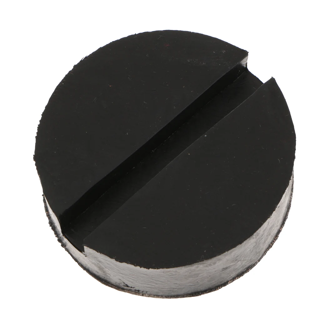 Rubber Jack Pad Tool Adapter Anti-slip Slotted Frame Rail Protector 61x61mm