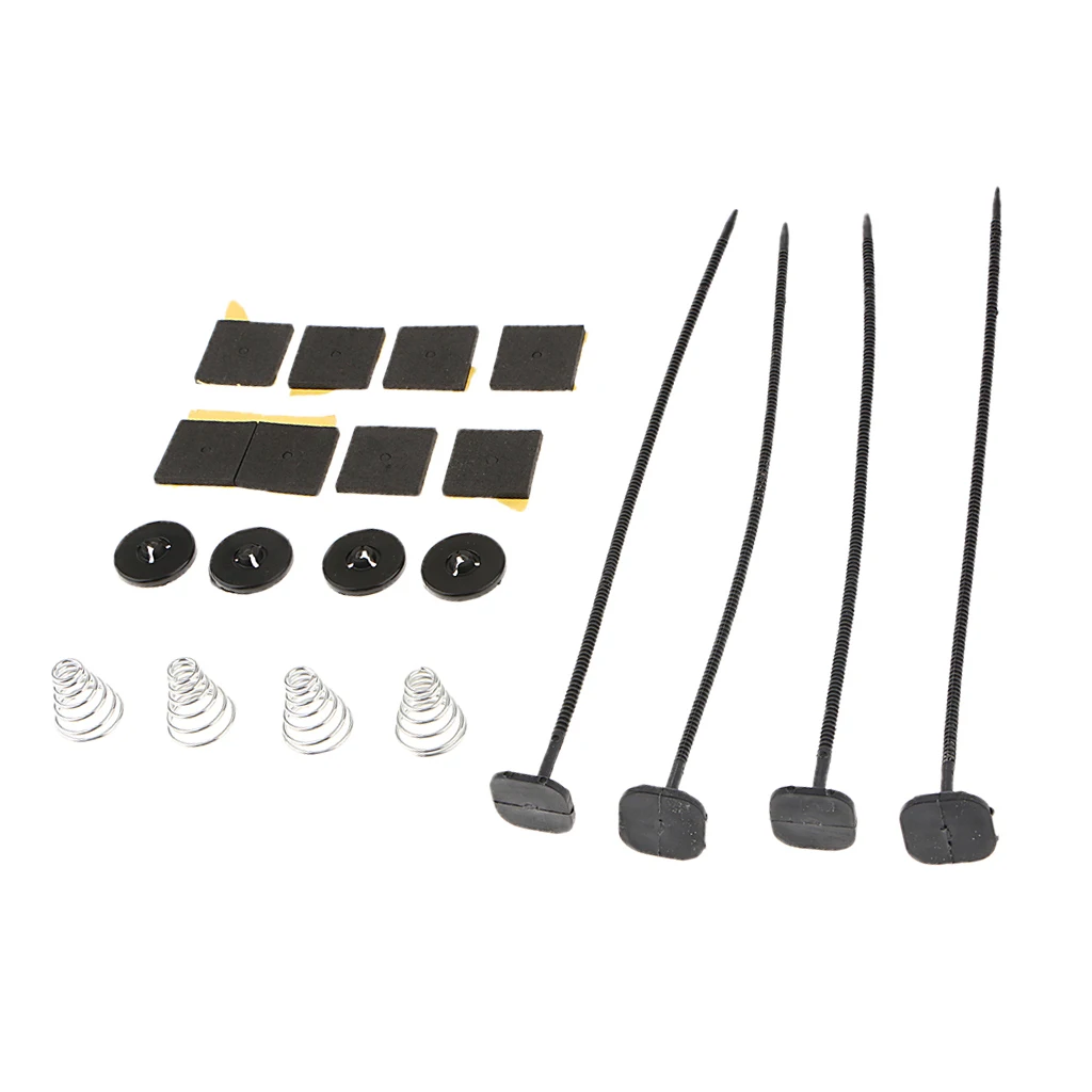 3Set Electric Radiator Fan Ties Straps Mounting Kit Universal Strap Tie Fans Electric Cooling Fan Mounting Kit electric fan