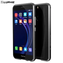 LUPHIE для huawei honor 8 Алюминиевый Металлический Каркас телефон Бампер чехол для huawei honor 8 Мобильный телефон граница случаях