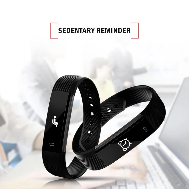Смарт браслет ID115 с шагомером и поддержкой Bluetooth|wristband fitness tracker|smart braceletfitness tracker |