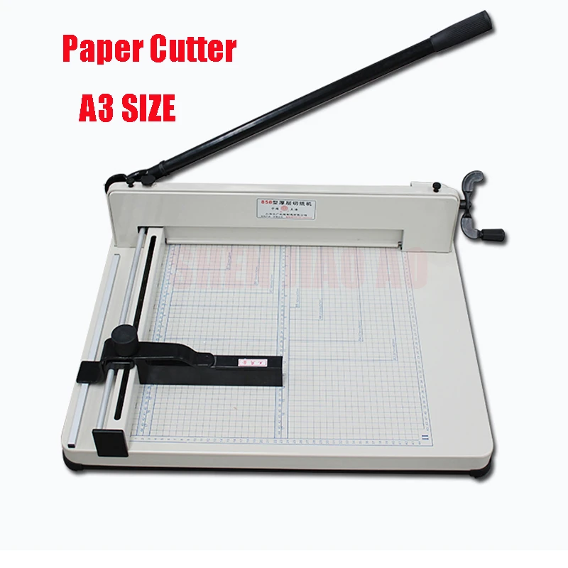 858 A3 44Mm Handmatige Papiersnijder Machine 17 "A3 Zware Papers  Snijmachine Guillotine Papiersnijder 400 Vel Max|Papier trimmer| -  AliExpress