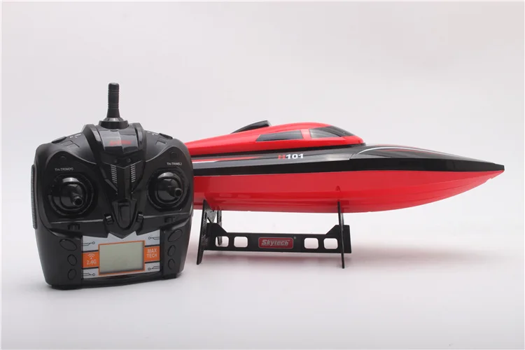 Skytech H101 2,4G 4-канальный пульт дистанционного управления высокоскоростной гоночный катер, Опрокидывающаяся Автоматическая электрическая игрушечная лодка, имитационная модель с пультом управления
