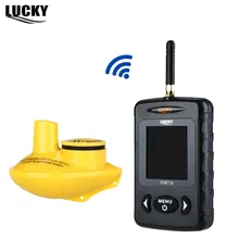LUCKY FFW718 Wireless Russian Fish Finder Underwater 45M 135FT White LED font b Sonar b font