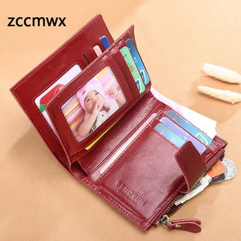 

2020 retro wallet female small leather wallet short ladies wallet ladies zipper purse high quality female wallet