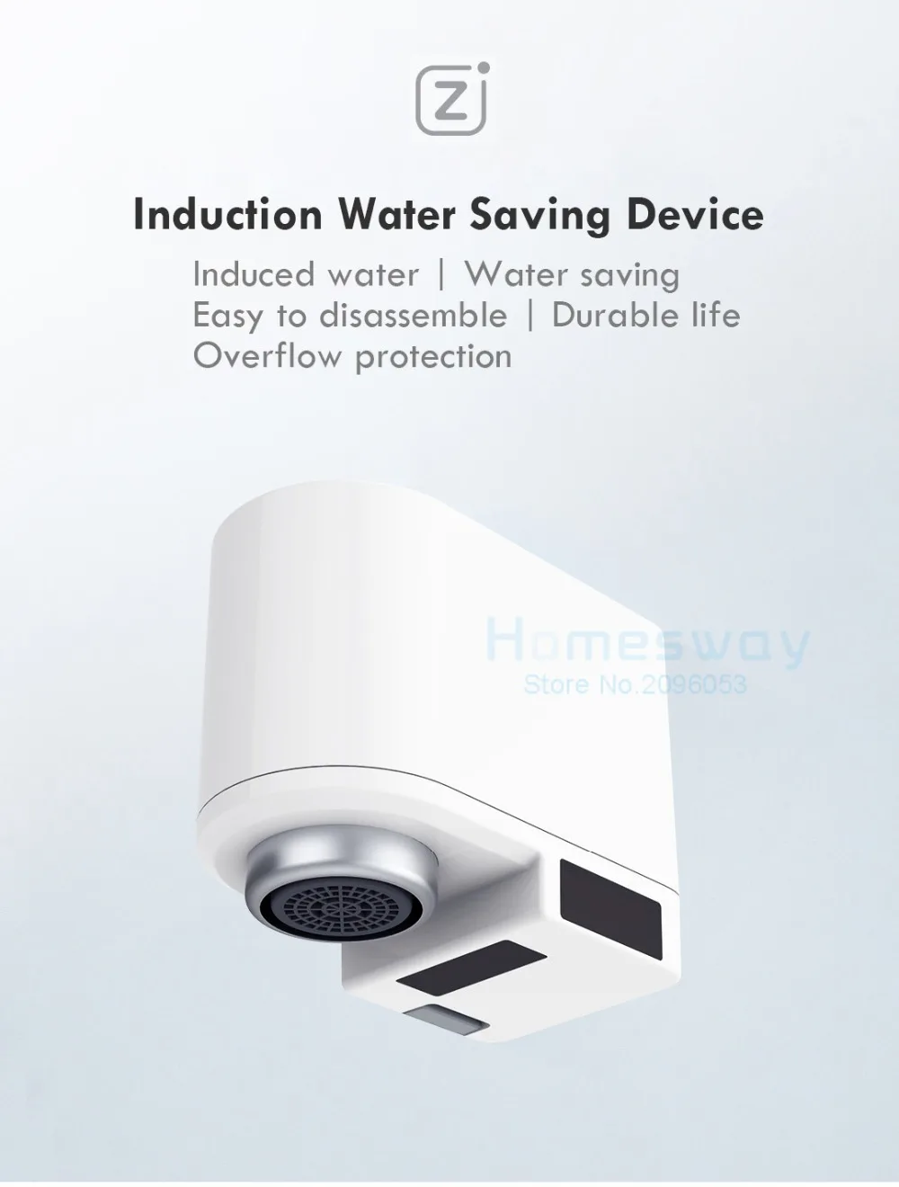 Xiaomi ZJ автоматическое сенсорное инфракрасное Индукционное устройство для экономии воды для кухни ванной раковины кран IPX6 защита от перелива воды