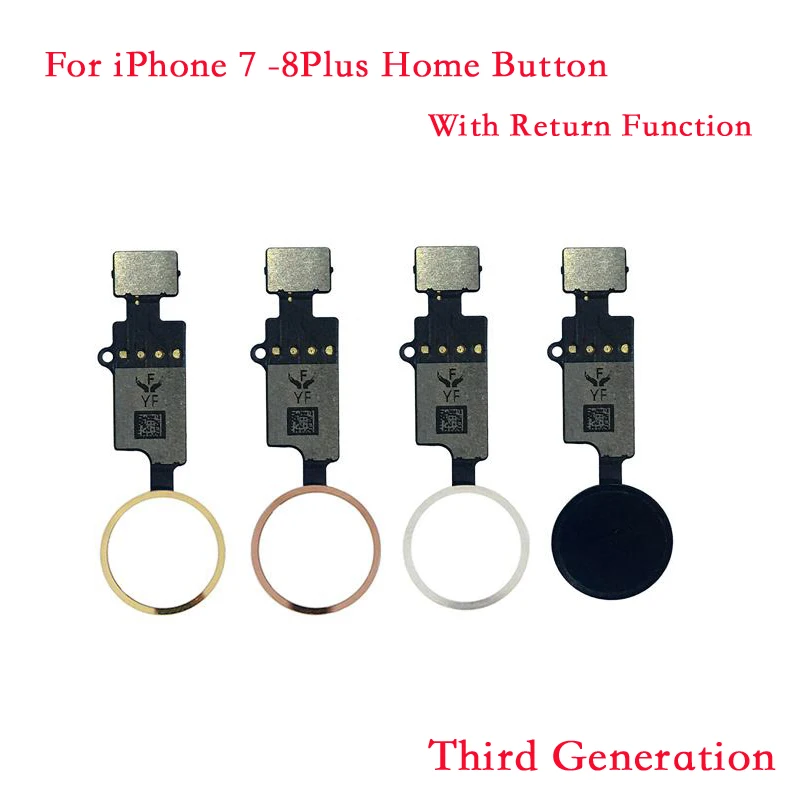 

HOUSTMUST For iPhone 7 7 Plus 8 8 Plus home button with return function solution Third Generation