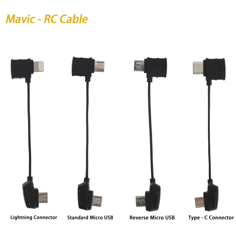 Оригинальный DJI Mavic pro Кабель дистанционного управления обратная микро USB разъем