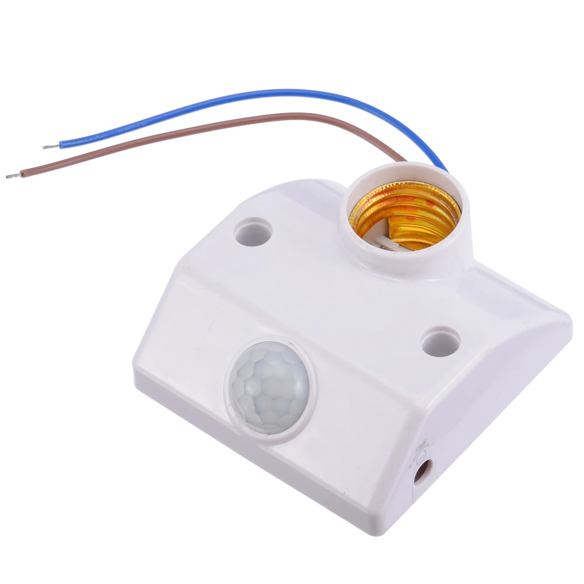 E27 Lamp Base Socket PIR Infrared Motion Sensor LED Light Lamp Holder Motion Sensor Switch for Lamp Socket Switch