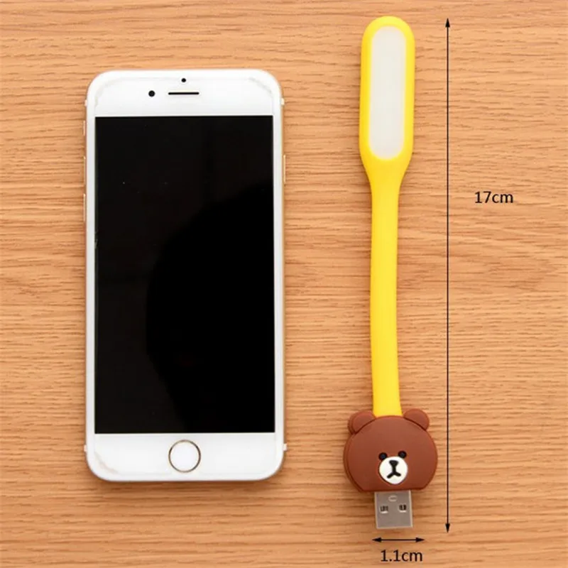 BinFul маленький гибкий USB светодиодный светильник настольная лампа гаджеты usb
