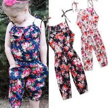Детская одежда для девочек на лето и весну джинсы комбинезон комбинезоны новое платье для маленьких девочек, 8 Стиль Цвет цветочный бархат Одна деталь