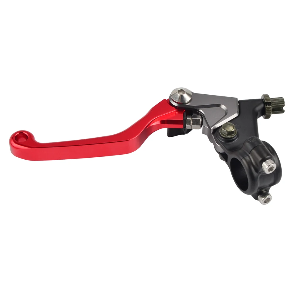 CNC Shorty Left Clutch Lever For Kawasaki KDX80 KDX175 KDX200  KDX250  KDX420  KDX80 KM100 KX125 KX250 KX400 KX450 KX60 KX80 ETC