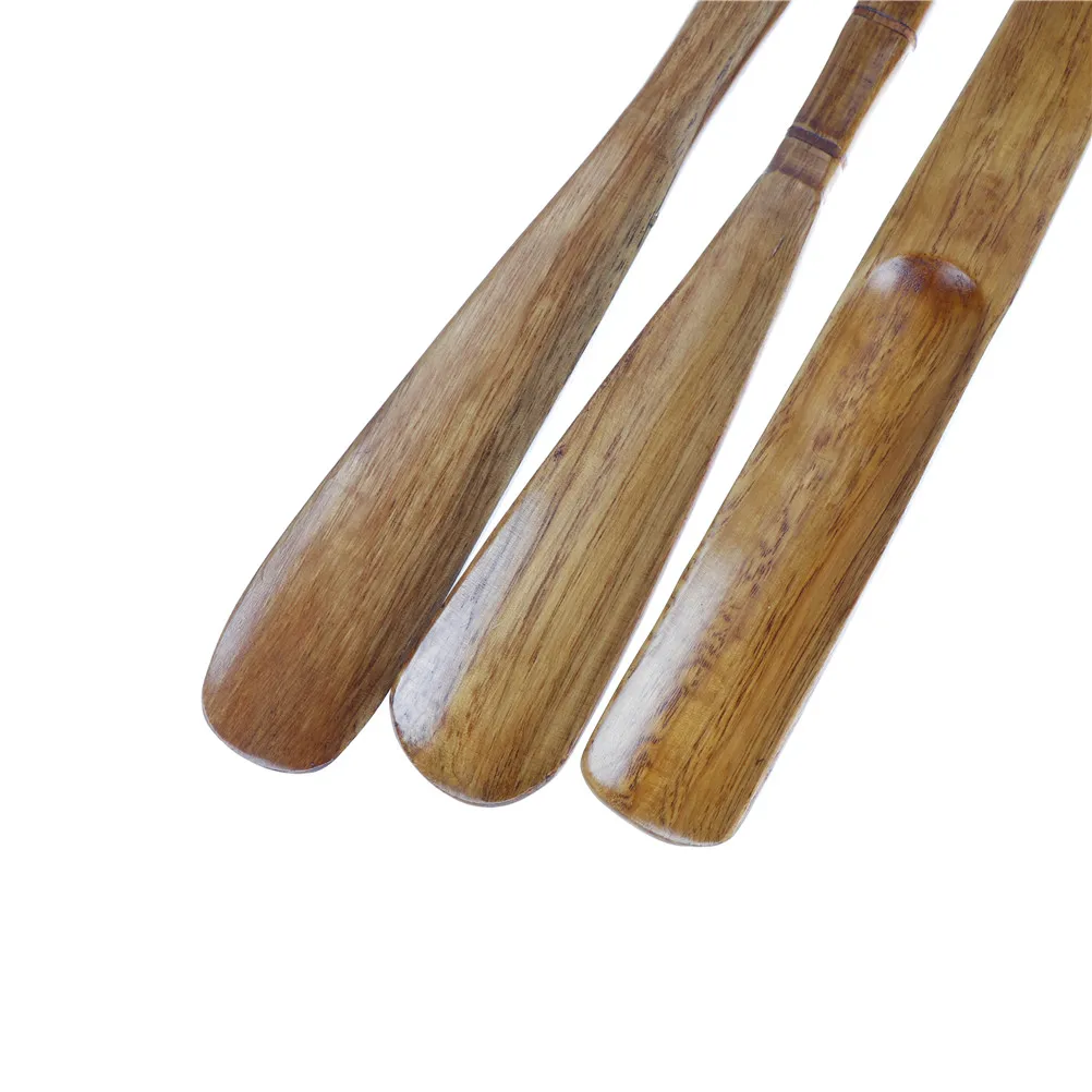 

Professional Wooden Long Handle Shoe Horn Lifter Shoehorn craft Wooden Shoe Horn Hot Sale