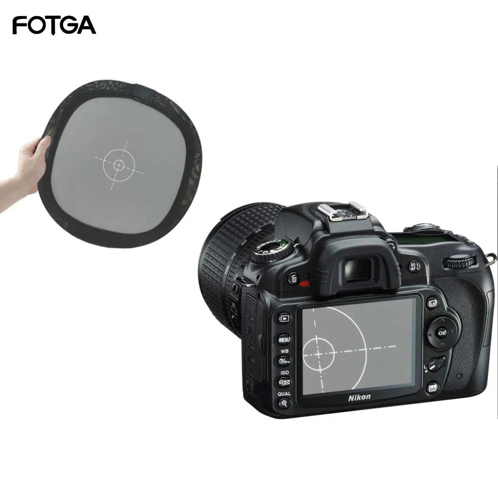 FOTGA 12 &quot18% серая/белая карта баланса двухсторонняя фокусировочная плата для фотооборудования|for photographers|grey