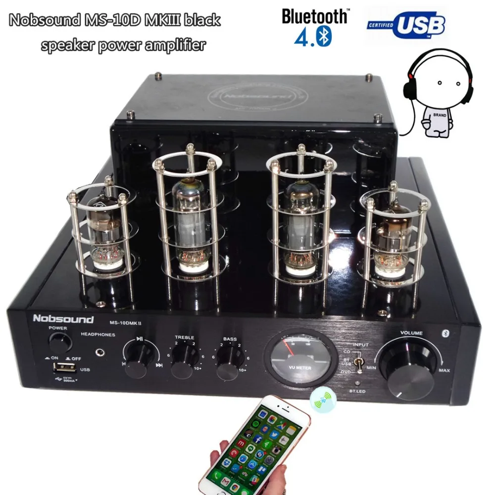 Nobsound MS 10D MKII tube amplifier Bluetooth amplifier Audio headphone