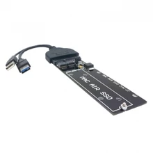 USB 3.0 to SATA 22pin 2.5″ Hard Disk & USB 3.0 to Macbook Air 2010 2011 SSD Drive External PCBA