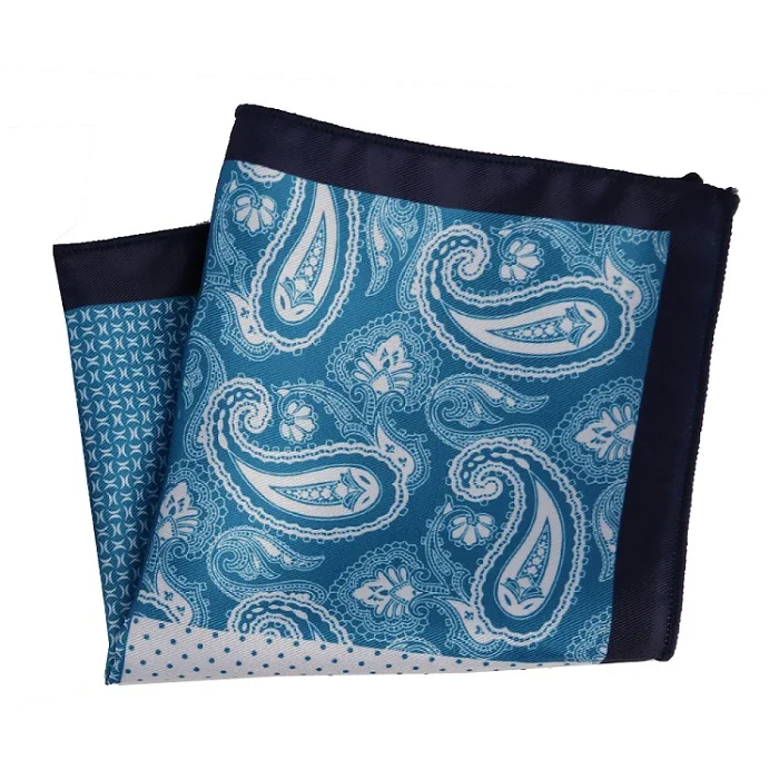 MPK-054pocket square Портной Смит дизайнер Карманный квадратный модный платок Пейсли Цветочный плед Stye Hanky 9 цветов на выбор - Цвет: MPK-054pocket square