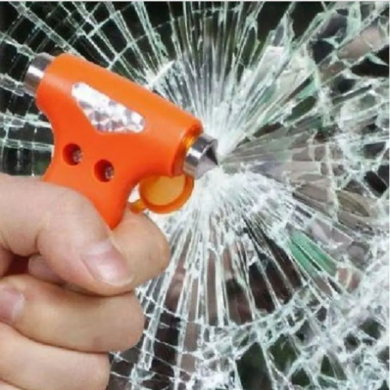 Emergency Hammer Escape Tool Window Breaking Automotive Car Styling