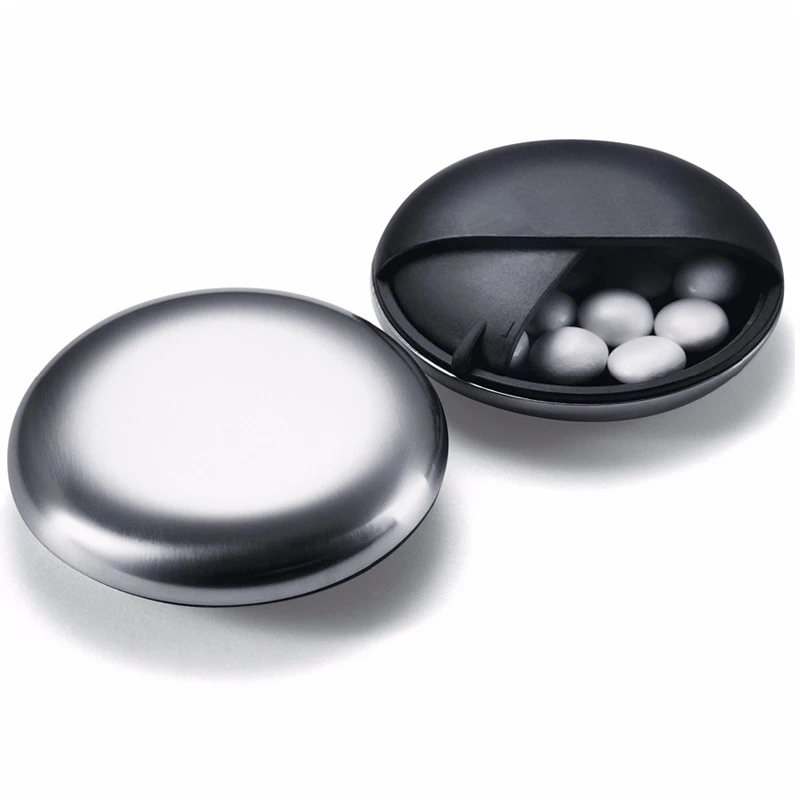 JINSERTA Portable Medicine Box Pill Container Chewing Gum Case Creative Small Mini Storage Organizer Gifts