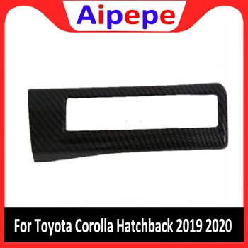 

For Toyota Corolla 2019 Car styling Inner Centre Control Decoration Cover Molding Multifunction Headlight Button Frame Trims