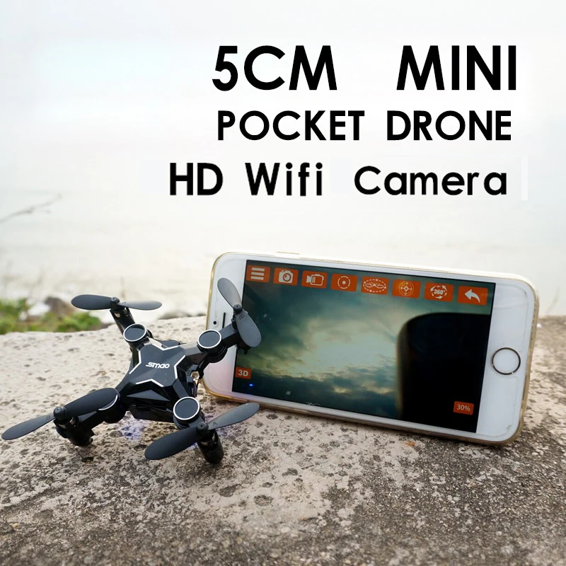Mini Drone M1HS FPV Real Time Video Quadcopte RC Toy 4CH Helicopter Set High With Controller