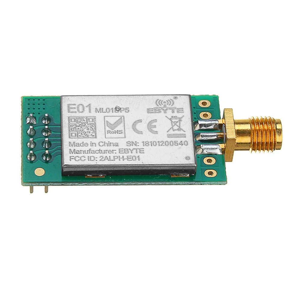 LEORY Беспроводной радиочастотный приемопередатчик Связь модуль nRF24L01P+ PA+ LNA 2,4G 22dBm 100 мВт