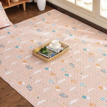 

Modern Floor Mat Cartoon Fox Printed Carpet For Living Room Non-slip Bedroom Carpet Kids Bedroom Carpet Cotton Nap Carpet
