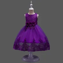 Lace Teenagers Kids Girls Wedding Dress elegant Princess Party Pageant Christmas Formal Sleeveless Dress Clothes Lace Teenagers Kids Girls Wedding Dress elegant Princess Party Pageant Christmas Formal Sleeveless Dress Clothes