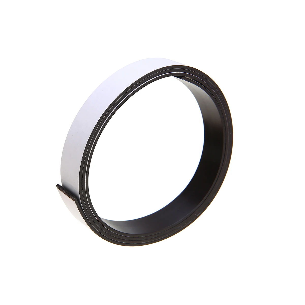 Mayitr 1pc 1M Soft Rubber Magnetic Strip Self Adhesive Flexible Magnet DIY Stripe Tape Magnetic Materials New