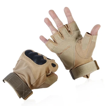 

Outdoor Tactical Fingerless Gloves Military Army Shooting Hiking Hunting Climbing Cycling Riding Airsoft Half Finger Gloves