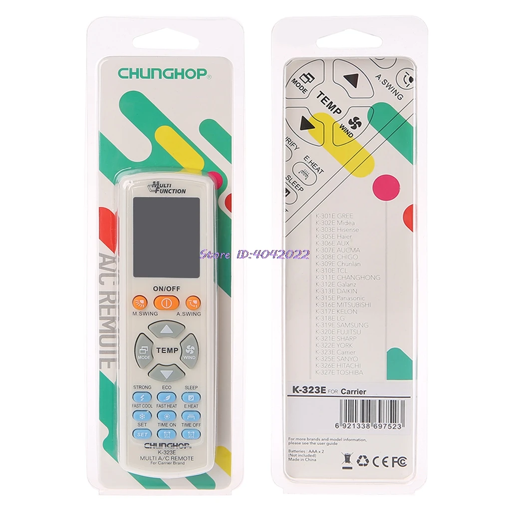 Universal Low Power Air Conditioner LCD A/C Remote Control For Carrier-in Remote Controls from Consumer Electronics on Aliexpress.com | Alibaba Group