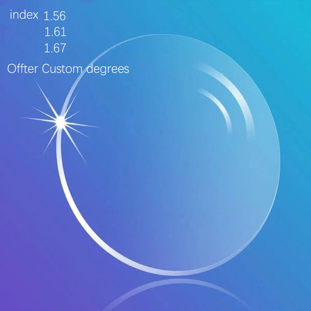 

1.56 1.61 1.67 1.74 Aspherical Prescription Glasses Women Optical Glasses Anti Blue Light Glasses Men's Myopia Driving Glasses