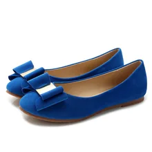 2015 autumn and winter Ms. Korean big bow a fresh round of shoes children shoes