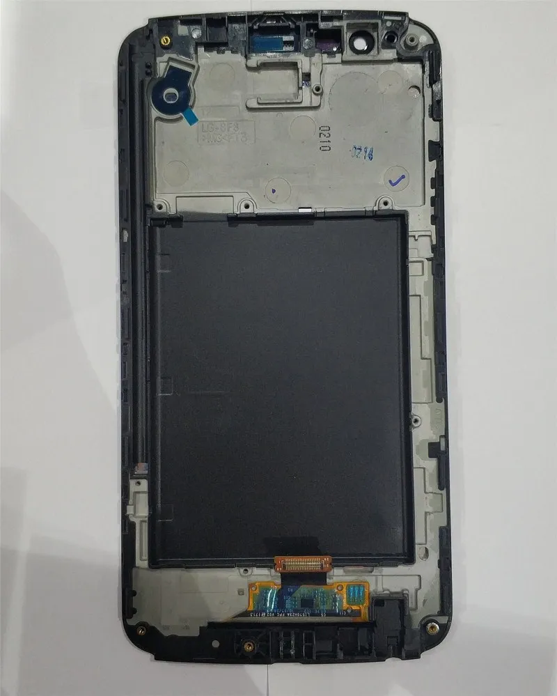 Для LG Stylus 3 LS777 ЖК-дисплей сенсорный экран дигитайзер с рамкой в сборе 100%