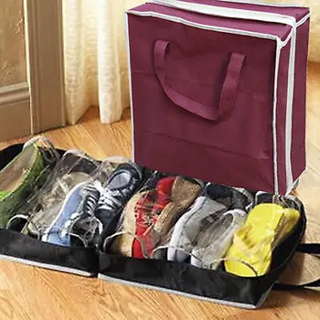 

Portable Waterproof Folding Shoe Bags Travel Accessory Organizer
