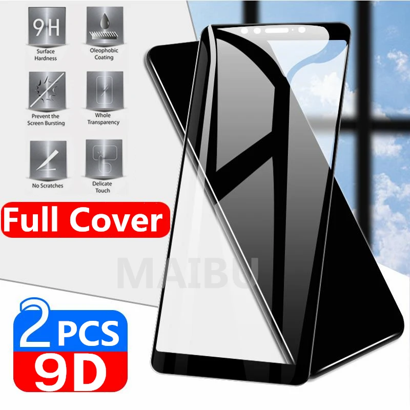 

9D Full Cover Tempered protector Glass For ASUS Zenfone Max Pro M2 M1 ZB555KL ZB631KL ZA5551KL ZB601KL Lite Protective Film