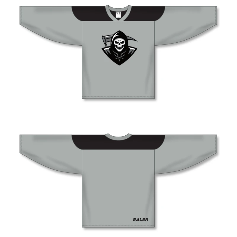 Coldoutside пиратский хоккейный свитер серый