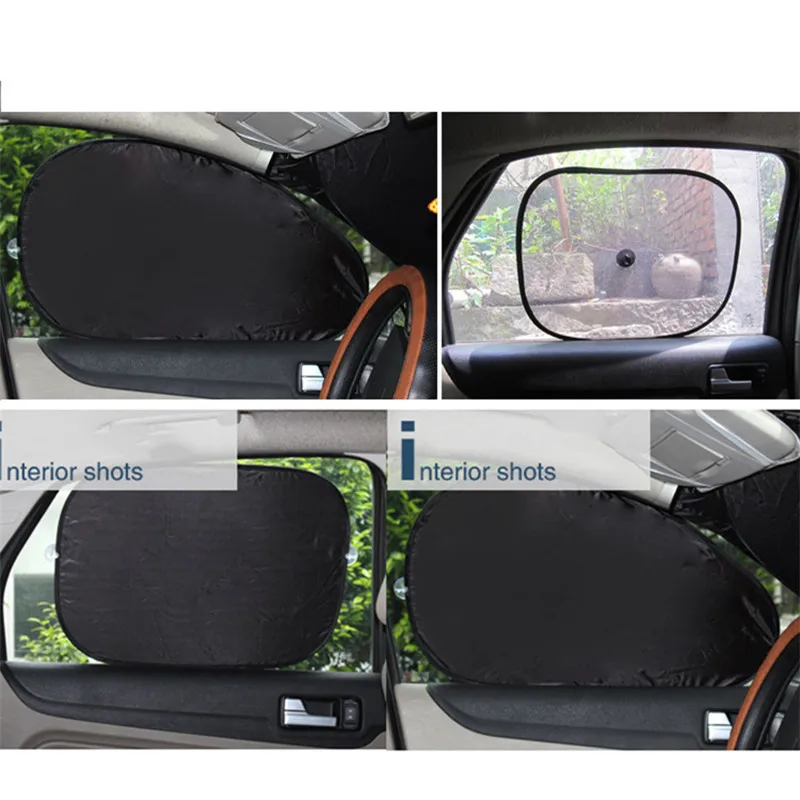 Buy 6 Pcs/Set Car Sun Shade Car Window Suction Cup Film Car Curtain Auto Sun