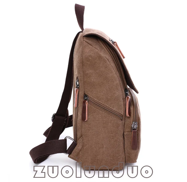 Рюкзак ZHIERNA для девочек, женская сумка на плечо, Одноцветный холщовый простой моющийся рюкзак, практичный рюкзак унисекс для улицы и отдыха