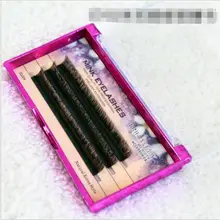 Микс B C завиток в одном пучке объемные ресницы расширение 3D норки накладные отдельные пучки ресниц Красота бренд поставки с фабрики