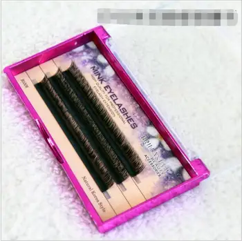 

Mix B C curl in one bundles Volume Lashes Extension 3D Mink False Eyelashes Individual Eyelash Beauty Brand Factory Supplies